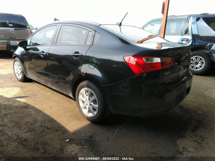 2015 KIA RIO LX KNADM4A30F6421189