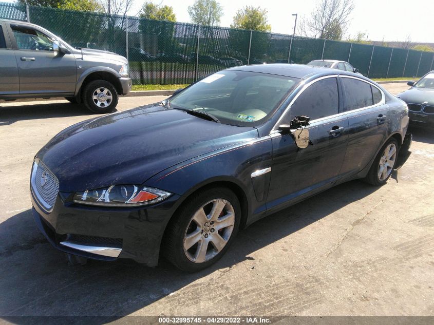 2013 JAGUAR XF I4 RWD SAJWA0ES5DPS67408
