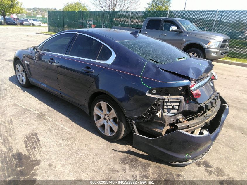 2013 JAGUAR XF I4 RWD SAJWA0ES5DPS67408