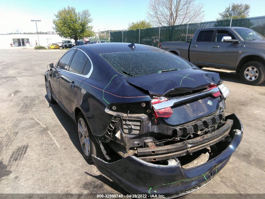 2013 JAGUAR XF I4 RWD SAJWA0ES5DPS67408