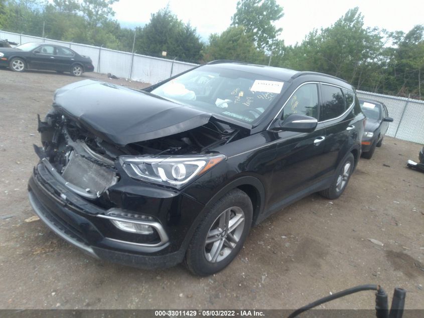2017 HYUNDAI SANTA FE SPORT 2.4L 5NMZU3LB4HH052043