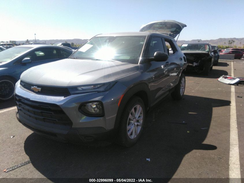2021 CHEVROLET TRAILBLAZER LS KL79MMS21MB179934