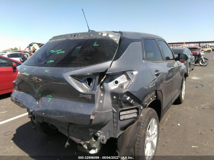 2021 CHEVROLET TRAILBLAZER LS KL79MMS21MB179934