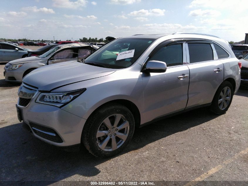 2015 ACURA MDX ADVANCE/ENTERTAINMENT PKG 5FRYD4H86FB015068