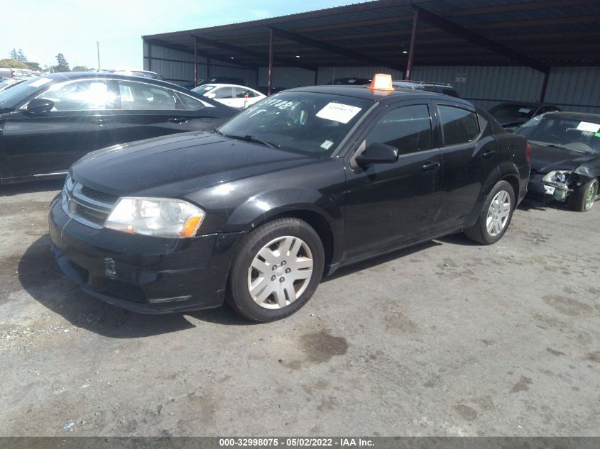 2014 DODGE AVENGER SE 1C3CDZAB9EN120707