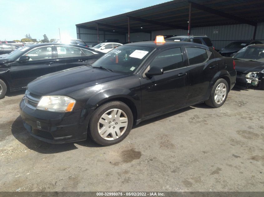 2014 DODGE AVENGER SE 1C3CDZAB9EN120707