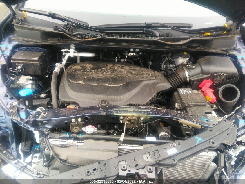 2022 HONDA ODYSSEY EX-L 5FNRL6H74NB020232