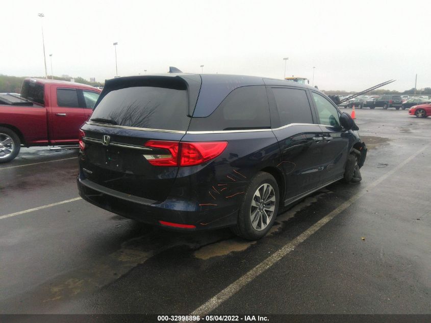 2022 HONDA ODYSSEY EX-L 5FNRL6H74NB020232