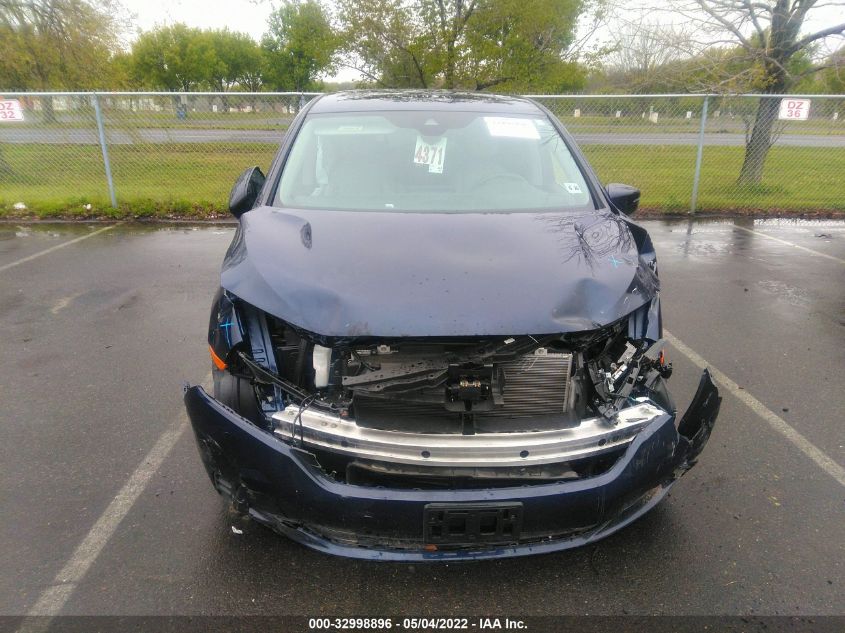2022 HONDA ODYSSEY EX-L 5FNRL6H74NB020232