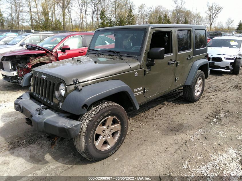 2016 JEEP WRANGLER UNLIMITED SPORT 1C4BJWDG5GL141672