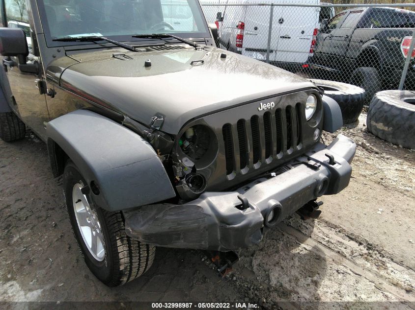 2016 JEEP WRANGLER UNLIMITED SPORT 1C4BJWDG5GL141672