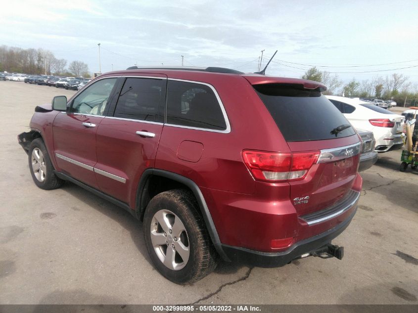 2013 JEEP GRAND CHEROKEE LIMITED 1C4RJFBG7DC638557