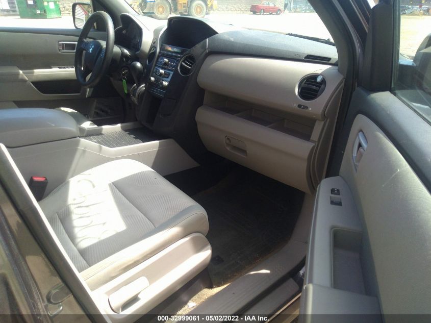 2014 HONDA PILOT LX 5FNYF4H28EB036719