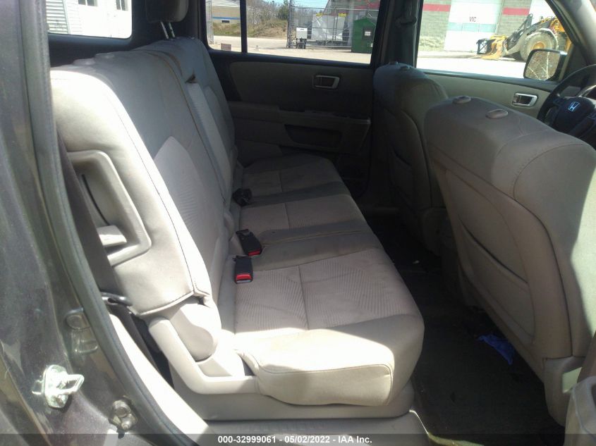 2014 HONDA PILOT LX 5FNYF4H28EB036719