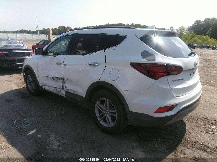 2017 HYUNDAI SANTA FE SPORT 2.4L 5NMZU3LB1HH022000