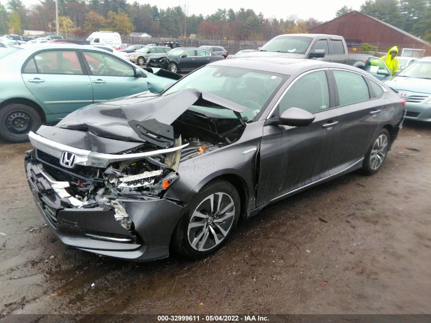 2018 HONDA ACCORD HYBRID EX 1HGCV3F44JA008013