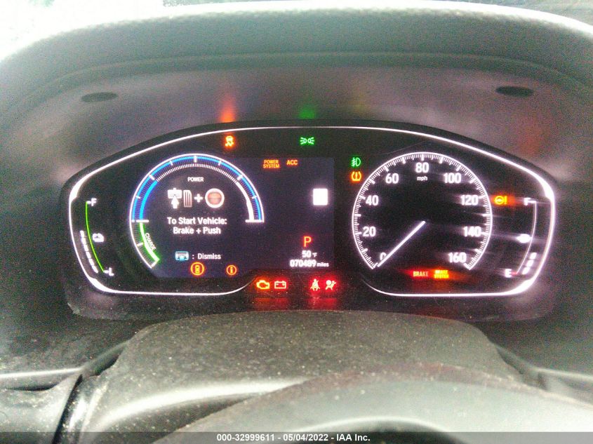 2018 HONDA ACCORD HYBRID EX 1HGCV3F44JA008013