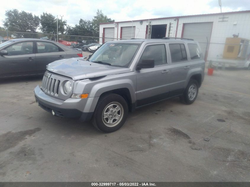 2016 JEEP PATRIOT SPORT 1C4NJPBA4GD525521