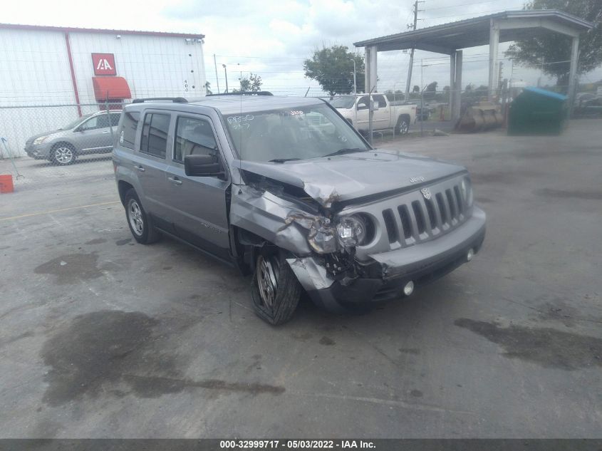 2016 JEEP PATRIOT SPORT 1C4NJPBA4GD525521