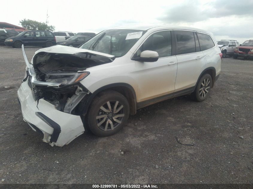 2021 HONDA PILOT EX 5FNYF5H36MB020628