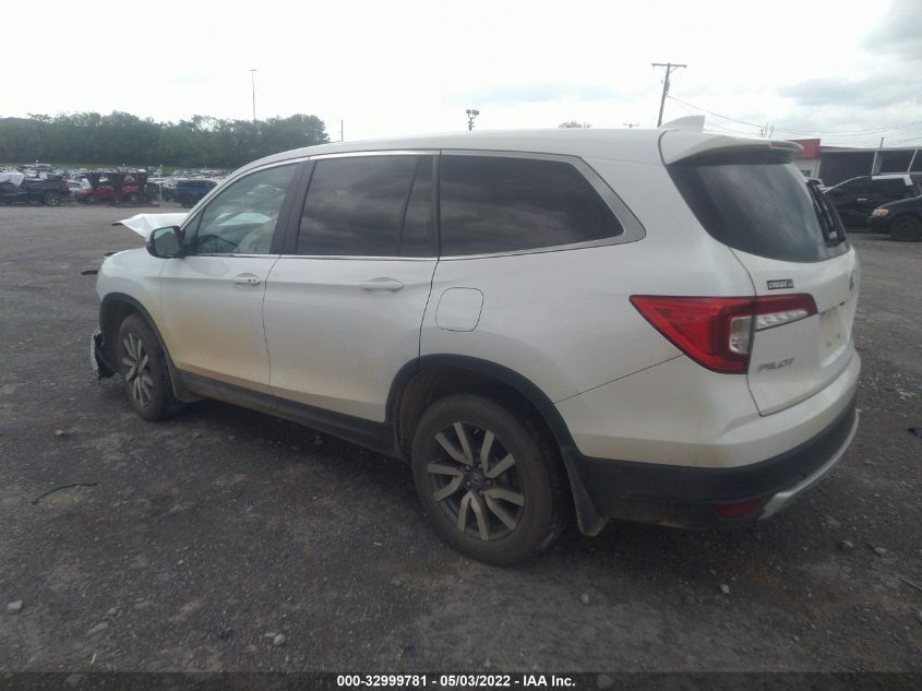 2021 HONDA PILOT EX 5FNYF5H36MB020628