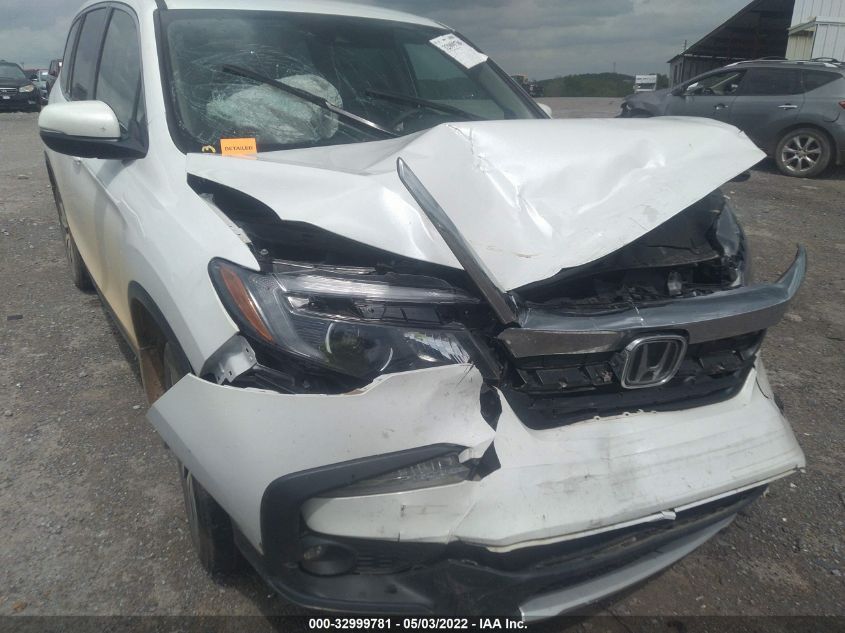 2021 HONDA PILOT EX 5FNYF5H36MB020628