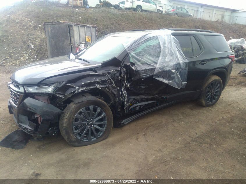 2022 CHEVROLET TRAVERSE RS 1GNEVJKW5NJ119119
