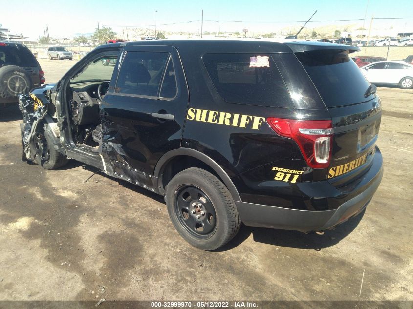 2013 FORD UTILITY POLICE 1FM5K8AR5DGB84856