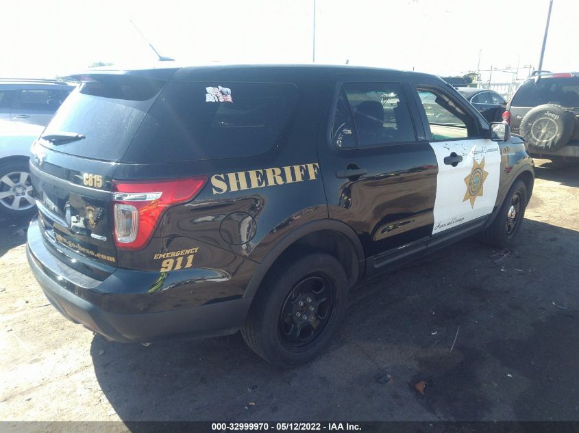 2013 FORD UTILITY POLICE 1FM5K8AR5DGB84856