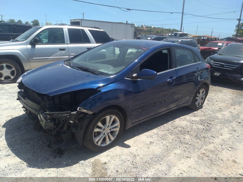 2013 HYUNDAI ELANTRA GT VIN: KMHD35LEXDU047169