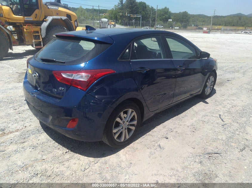 2013 HYUNDAI ELANTRA GT VIN: KMHD35LEXDU047169