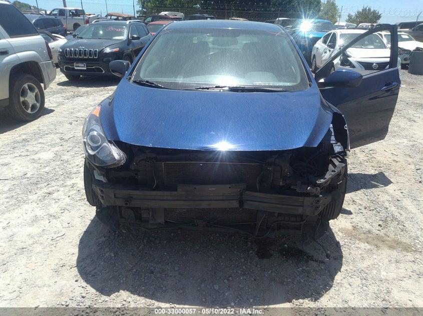2013 HYUNDAI ELANTRA GT VIN: KMHD35LEXDU047169