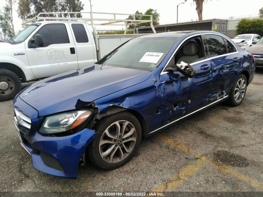 2018 MERCEDES-BENZ C-CLASS C 300 55SWF4JB4JU235339