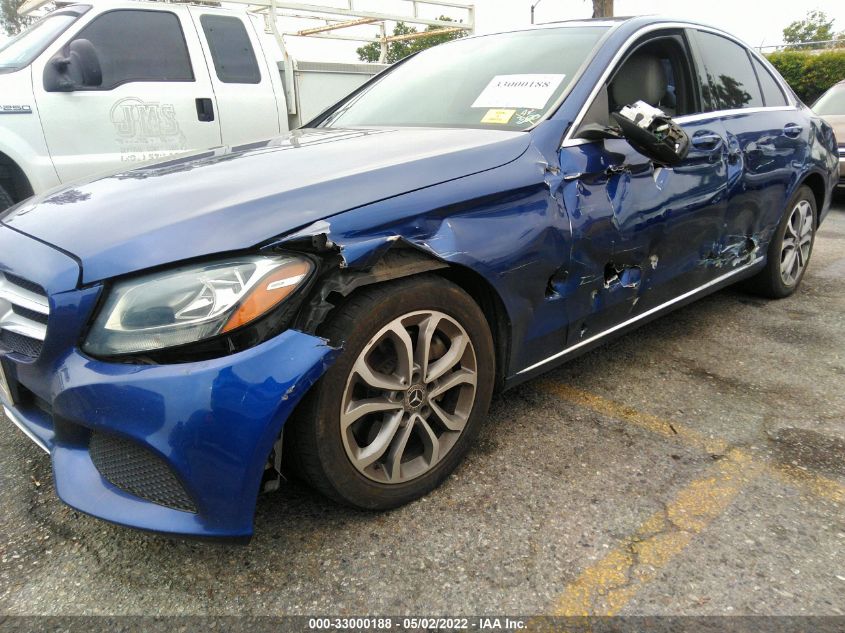 2018 MERCEDES-BENZ C-CLASS C 300 55SWF4JB4JU235339