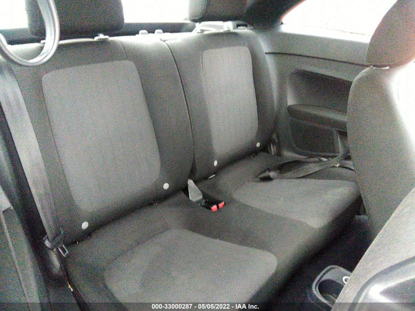 2013 VOLKSWAGEN BEETLE COUPE 2.5L ENTRY 3VWFP7AT0DM654195