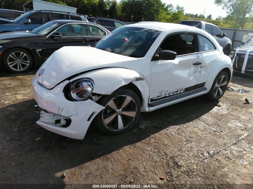 2013 VOLKSWAGEN BEETLE COUPE 2.5L ENTRY 3VWFP7AT0DM654195