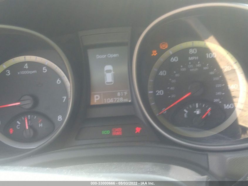 2013 HYUNDAI SANTA FE SPORT 5XYZT3LB8DG107004