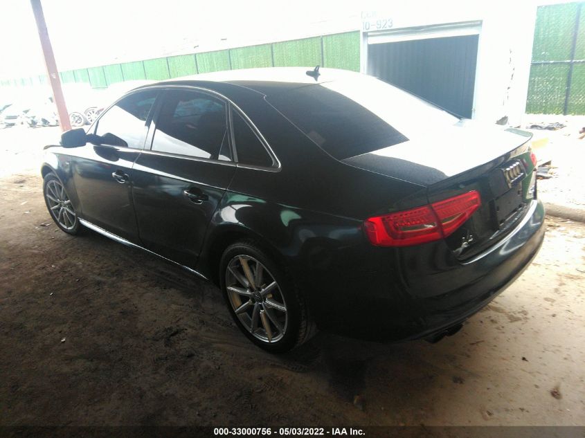 2014 AUDI A4 PREMIUM PLUS WAUHFAFL5EN000737
