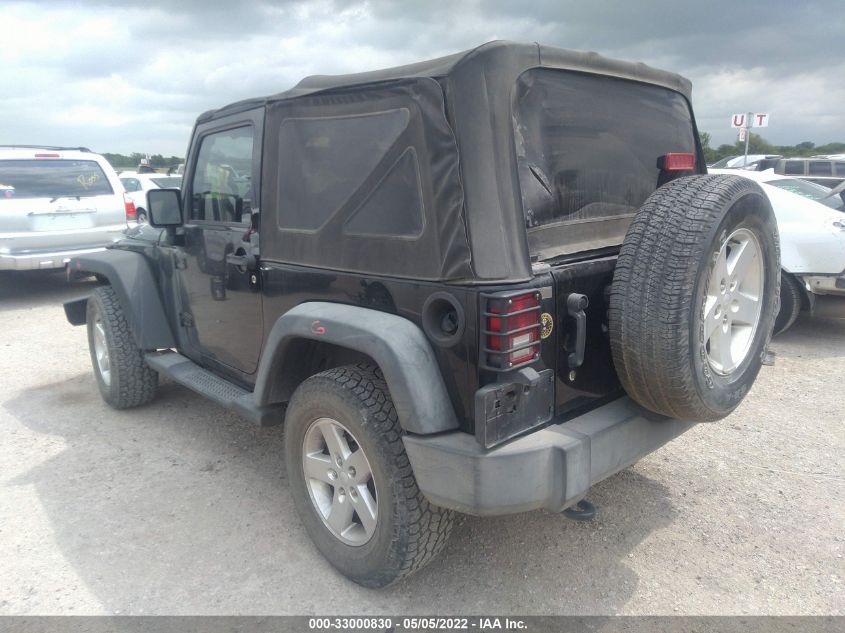 2015 JEEP WRANGLER SPORT 1C4AJWAGXFL605294