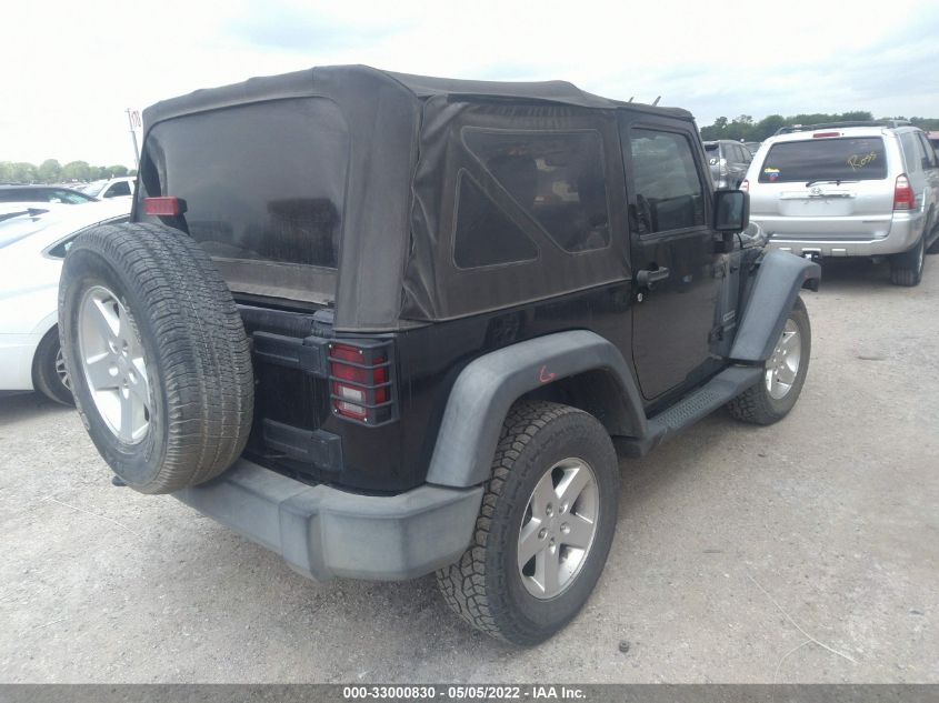 2015 JEEP WRANGLER SPORT 1C4AJWAGXFL605294