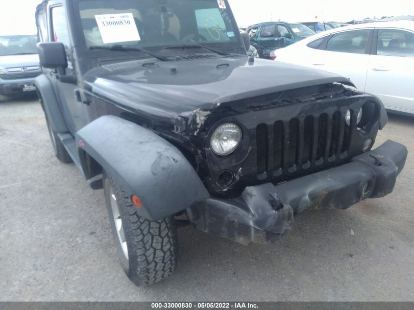 2015 JEEP WRANGLER SPORT 1C4AJWAGXFL605294