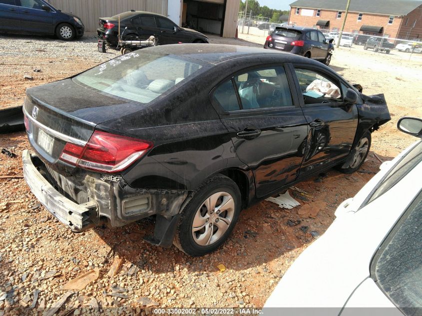 2013 HONDA CIVIC SDN LX 2HGFB2F52DH585783