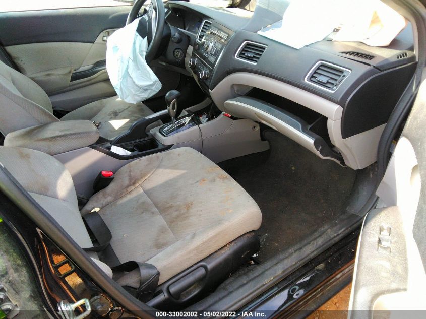 2013 HONDA CIVIC SDN LX 2HGFB2F52DH585783