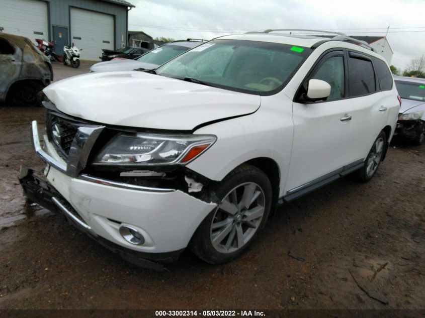 2013 NISSAN PATHFINDER PLATINUM 5N1AR2MM5DC671764