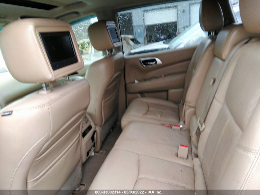 2013 NISSAN PATHFINDER PLATINUM 5N1AR2MM5DC671764