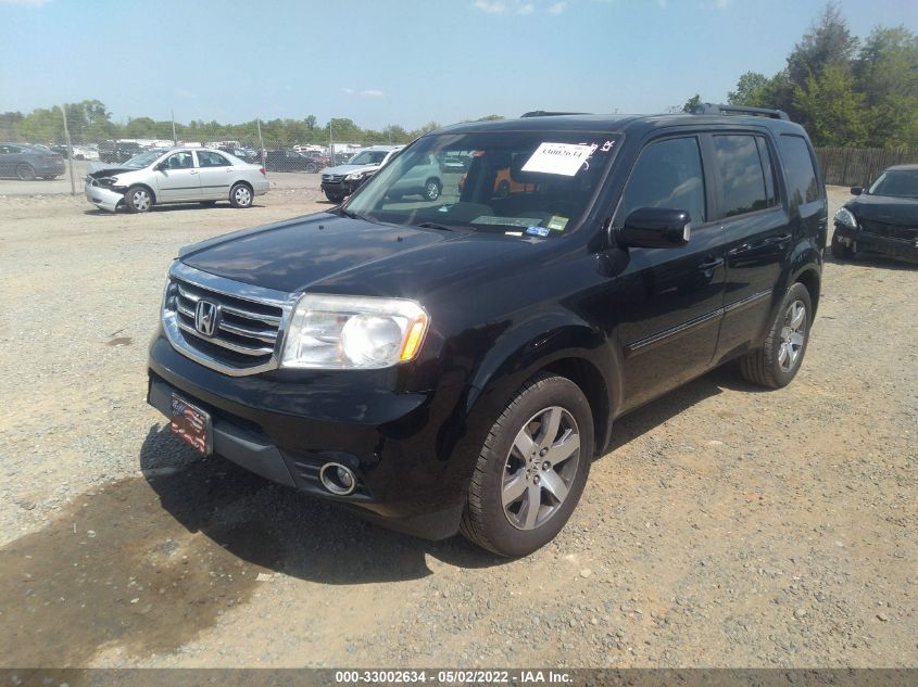 2013 HONDA PILOT TOURING 5FNYF4H95DB062920