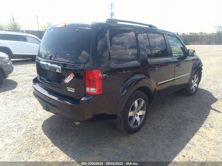 2013 HONDA PILOT TOURING 5FNYF4H95DB062920