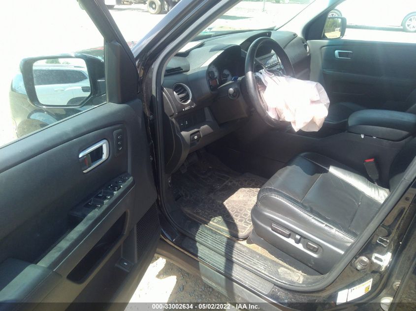 2013 HONDA PILOT TOURING 5FNYF4H95DB062920
