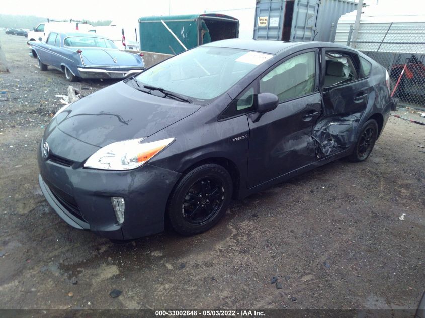 2015 TOYOTA PRIUS FOUR JTDKN3DU9F0443667