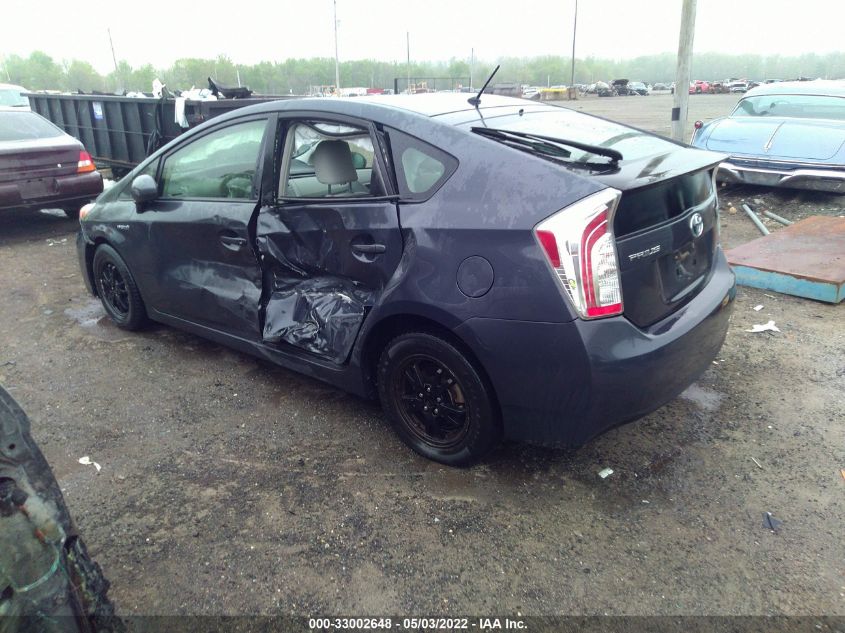 2015 TOYOTA PRIUS FOUR JTDKN3DU9F0443667
